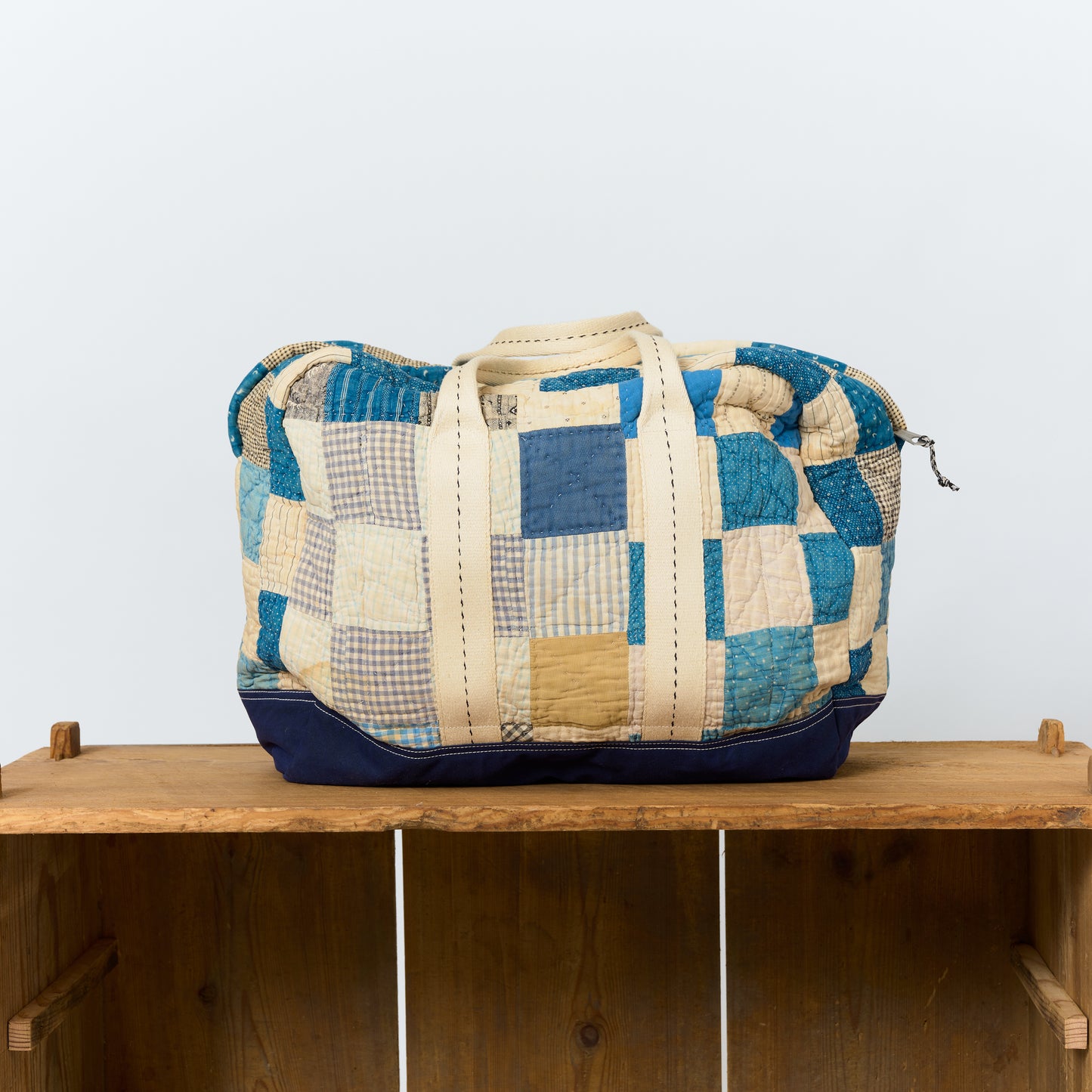 "TLOOP" Vintage American Quilt Travel Bag