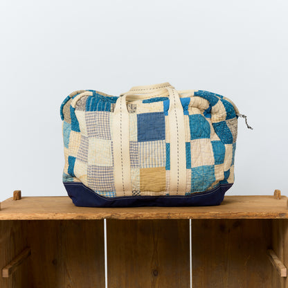 "TLOOP" Vintage American Quilt Travel Bag