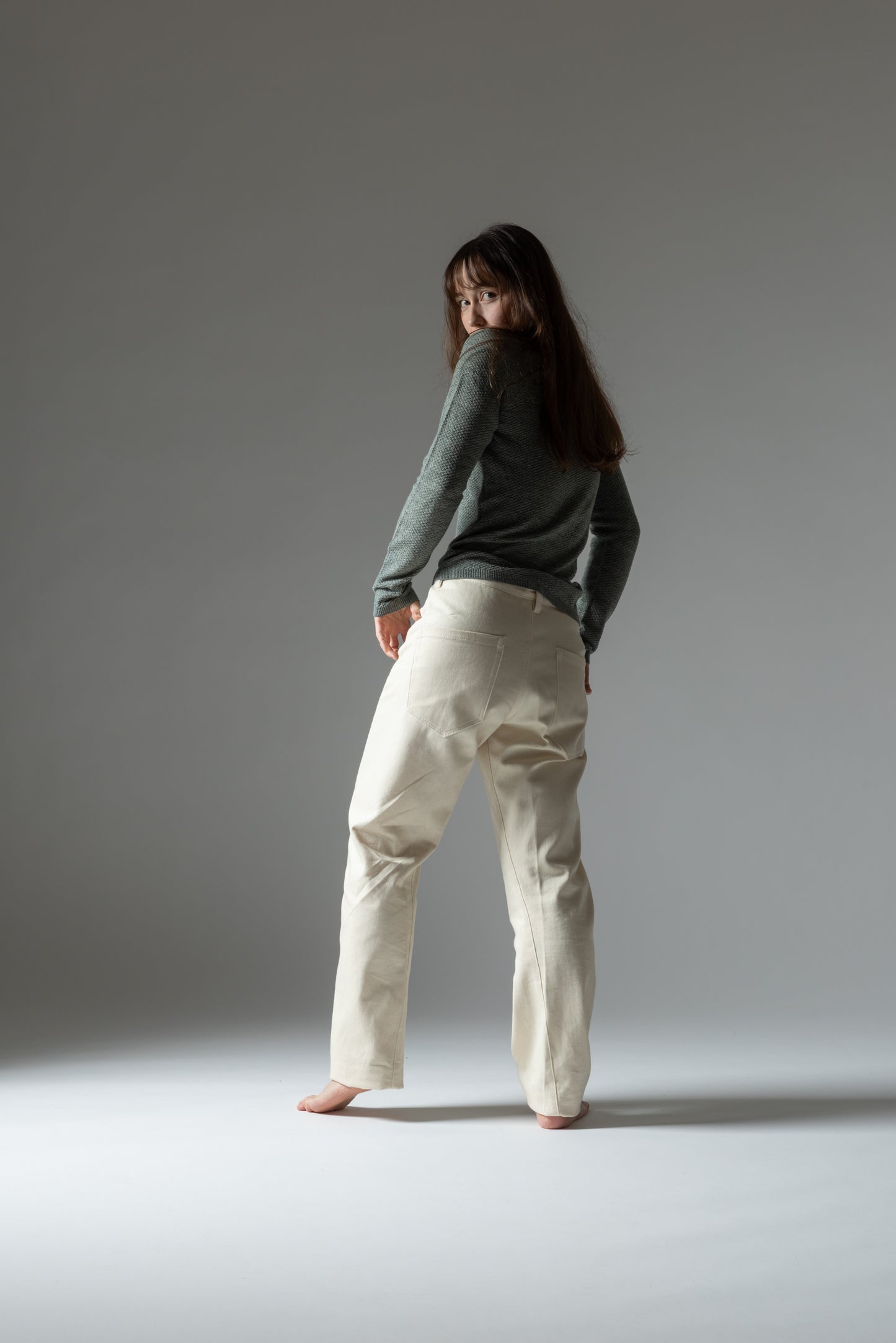 Type-4/ Okayama Organic Cotton Denim 11.90z Natural ※受注生産商品