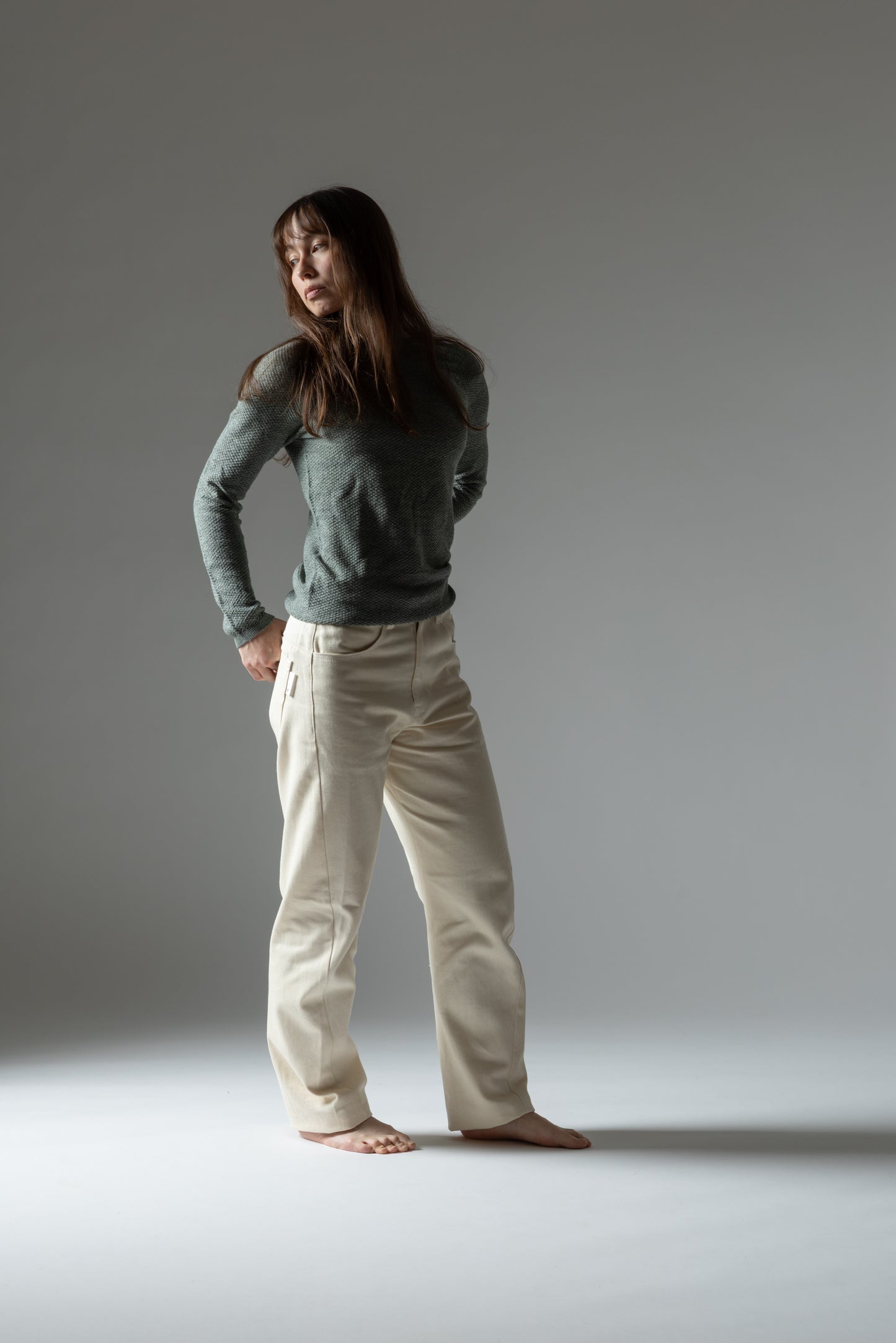 Type-4/ Okayama Organic Cotton Denim 11.90z Natural ※受注生産商品
